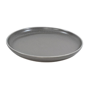Tablekraft Urban Round Coupe Plates Grey 200mm (6 Pack)