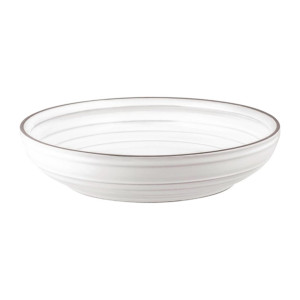 Tablekraft Linea Round Pasta / Soup Plates White 220mm (4 Pack)