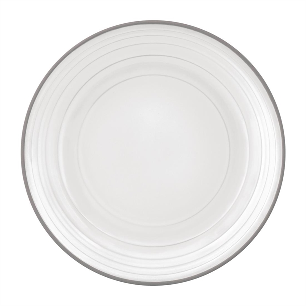 Tablekraft Linea Round Pasta / Soup Plates White 220mm (4 Pack) Tablekraft Linea Round Pasta / Soup Plates White 220mm (4 Pack)