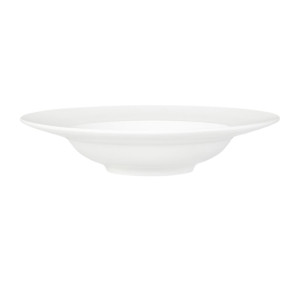 Tablekraft Core Pasta Plate Wide Rim White - 225X48mm (4 Pack)