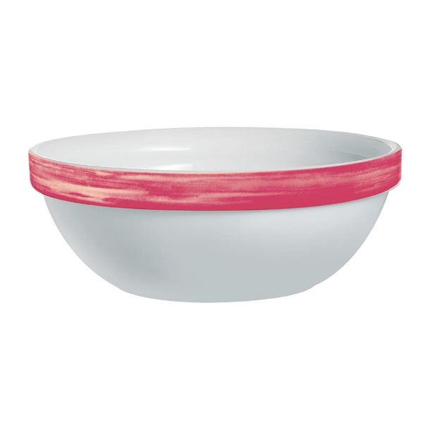 Arcoroc -Brush Bowl Tempered Cherry - 120mm (36 Pack) Arcoroc -Brush Bowl Tempered Cherry - 120mm (36 Pack)