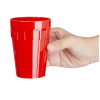 Olympia Kristallon Polypropylene Tumblers Red 253.8ml (12 Pack) Olympia Kristallon Polypropylene Tumblers Red 253.8ml (12 Pack)