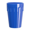 Olympia Kristallon Polypropylene Tumblers Blue 253.8ml (12 Pack)
