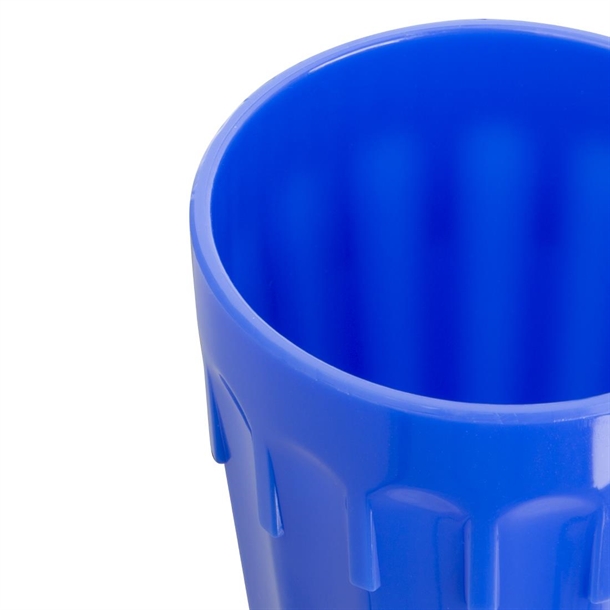 Olympia Kristallon Polypropylene Tumblers Blue 253.8ml (12 Pack)
