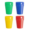 Olympia Kristallon Polypropylene Tumblers Blue 253.8ml (12 Pack)