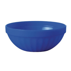 Olympia Kristallon Polycarbonate Bowls Blue 102mm (12 Pack)