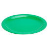 Olympia Kristallon Polypropylene Plates Green 230mm (12 Pack) Olympia Kristallon Polypropylene Plates Green 230mm (12 Pack)