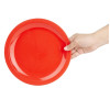 Olympia Kristallon Polypropylene Plates Red 230mm (12 Pack) Olympia Kristallon Polypropylene Plates Red 230mm (12 Pack)