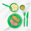 Olympia Kristallon Polypropylene Plates Green 230mm (12 Pack) Olympia Kristallon Polypropylene Plates Green 230mm (12 Pack)