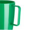 Olympia Kristallon Polycarbonate Handled Cups Yellow Green 284ml (12 Pack) Olympia Kristallon Polycarbonate Handled Cups Yellow Green 284ml (12 Pack)