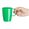 Olympia Kristallon Polycarbonate Handled Cups Yellow Green 284ml (12 Pack) Olympia Kristallon Polycarbonate Handled Cups Yellow Green 284ml (12 Pack)
