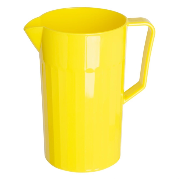 Olympia Kristallon Polycarbonate Jug Yellow 1.4Ltr