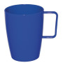 Olympia Kristallon Polycarbonate Handled Cups Blue 284ml (12 Pack)