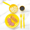 Olympia Kristallon Polypropylene Plates Yellow 230mm (12 Pack) Olympia Kristallon Polypropylene Plates Yellow 230mm (12 Pack)