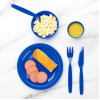 Olympia Kristallon Polypropylene Forks Blue (12 Pack) Olympia Kristallon Polypropylene Forks Blue (12 Pack)