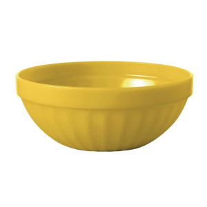 Olympia Kristallon Polycarbonate Bowls Yellow 102mm (12 Pack)