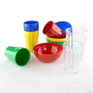 Olympia Kristallon Polycarbonate Tumblers Green 142ml (12 Pack)