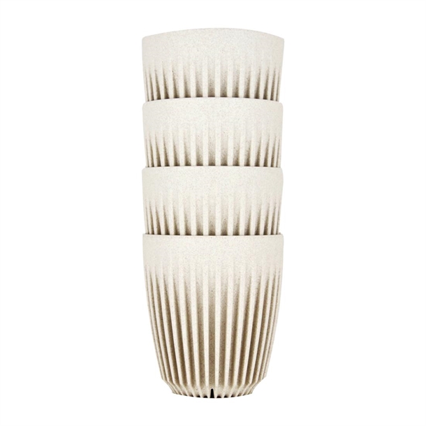HuskeeCup Cup 8oz 289ml Natural (4 Pack) HuskeeCup Cup 8oz 289ml Natural (4 Pack)