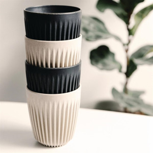 HuskeeCup Cup 8oz 289ml Natural (4 Pack)