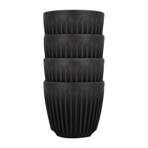 HuskeeCup Cup 6oz 228ml Charcoal (4 Pack)