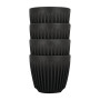 HuskeeCup Cup 6oz 228ml Charcoal (4 Pack)