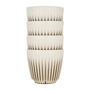 HuskeeCup Cup 6oz 228ml Natural (4 Pack)