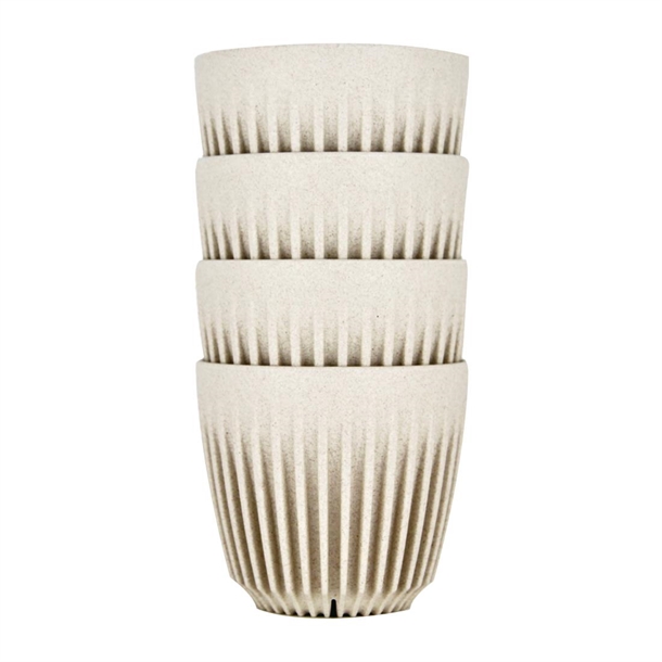 HuskeeCup Cup 6oz 228ml Natural (4 Pack) HuskeeCup Cup 6oz 228ml Natural (4 Pack)