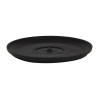 Huskee Saucer for Espresso Cups 3oz Charcoal (4 Pack)