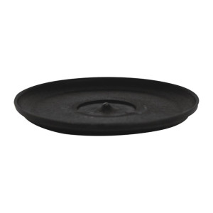 Huskee Saucer for Espresso Cups 3oz Charcoal (4 Pack)
