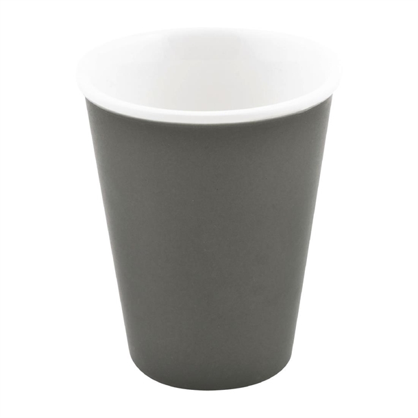 Bevande Latte Cup Slate - 200ml (6 Pack) Bevande Latte Cup Slate - 200ml (6 Pack)