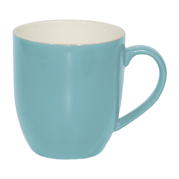 Brew Coffee Mugs Maya Blue/White 380ml (6 Pack) Brew Coffee Mugs Maya Blue/White 380ml (6 Pack)