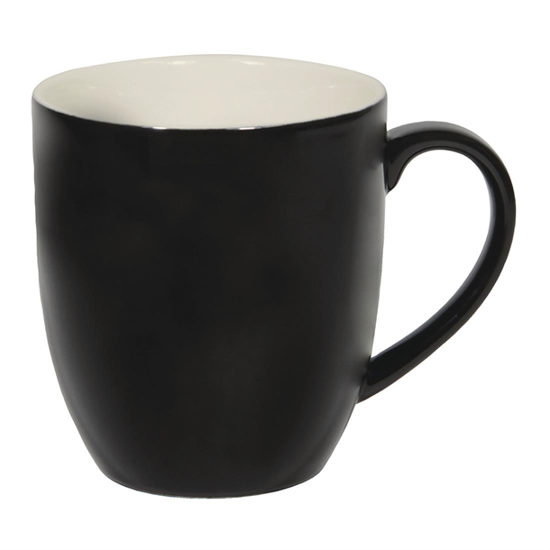 Brew Coffee Mugs Smoke/White 380ml (6 Pack) Brew Coffee Mugs Smoke/White 380ml (6 Pack)