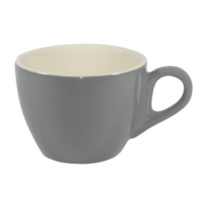 Brew Flat White Cups French Grey/White 220ml (6 Pack)