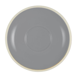 Brew Long Black/Flat White Saucers French Grey/White 140mm (6 Pack)