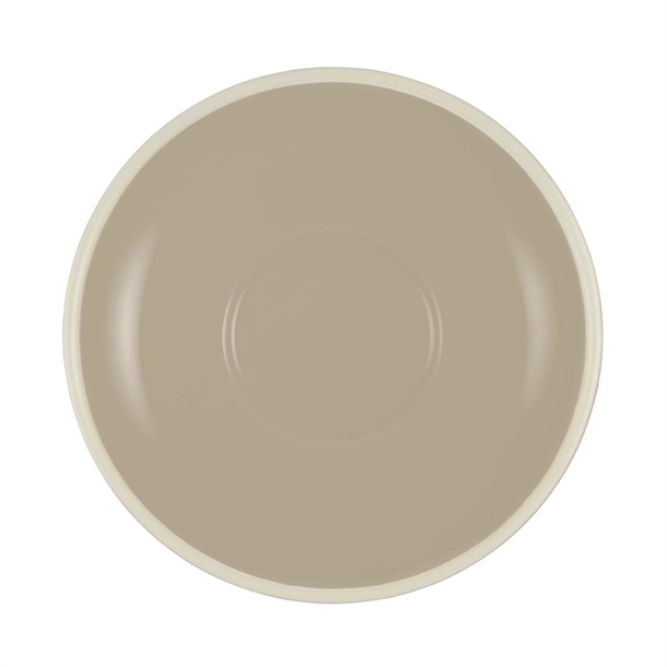 Brew Espresso Saucers Harvest/White 110mm (6 Pack) Brew Espresso Saucers Harvest/White 110mm (6 Pack)