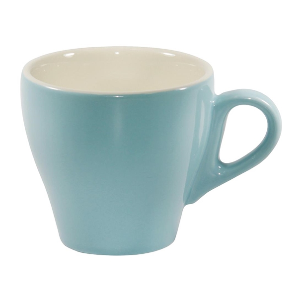 Brew Long Black Coffee Cups Maya Blue/White 180ml (6 Pack) Brew Long Black Coffee Cups Maya Blue/White 180ml (6 Pack)