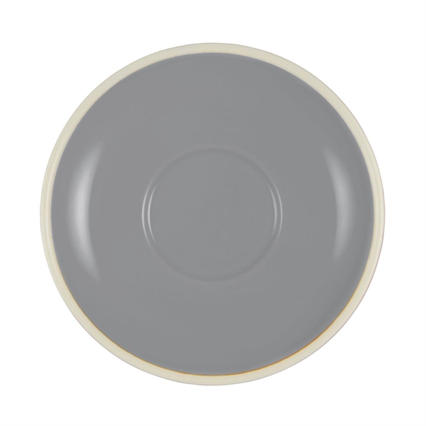Brew Espresso Saucers French Grey/White 110mm (6 Pack) Brew Espresso Saucers French Grey/White 110mm (6 Pack)