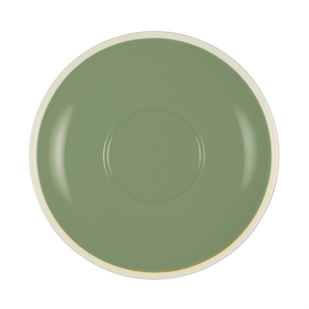 Brew Espresso Saucers Sage/White 110mm (6 Pack) Brew Espresso Saucers Sage/White 110mm (6 Pack)