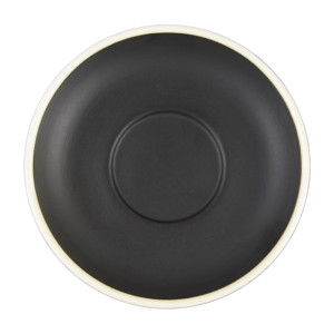 Brew Espresso Saucers Smoke/White 110mm (6 Pack)