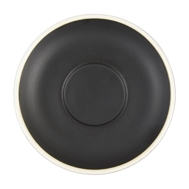 Brew Espresso Saucers Smoke/White 110mm (6 Pack)