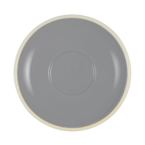 Brew Long Black/Cappuccino Saucers French Grey/White 140mm (6 Pack) Brew Long Black/Cappuccino Saucers French Grey/White 140mm (6 Pack)