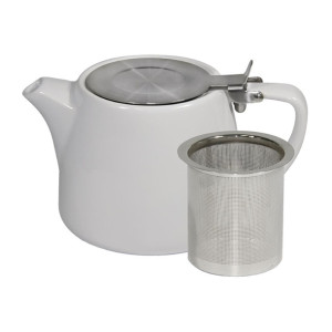 Brew Stackable Infusion Teapots White 500ml (2 Pack)