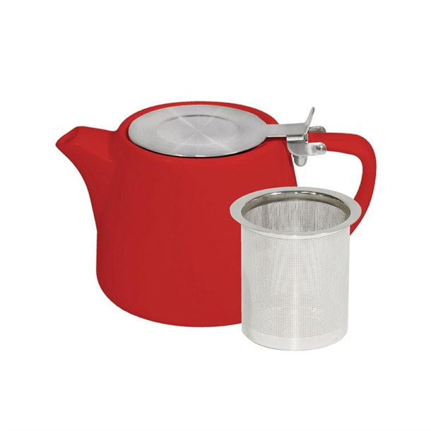 Brew Stackable Infusion Teapots Chilli Red 500ml (2 Pack) Brew Stackable Infusion Teapots Chilli Red 500ml (2 Pack)