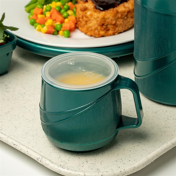 KH Moderne Bev Mug Insulated Single Handle 250ml Green (24 Pack) KH Moderne Bev Mug Insulated Single Handle 250ml Green (24 Pack)