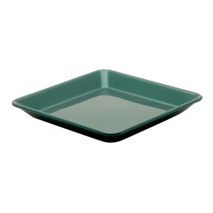 KH Bread/Butter Plate 140x140mm Green Pp (12 Pack)