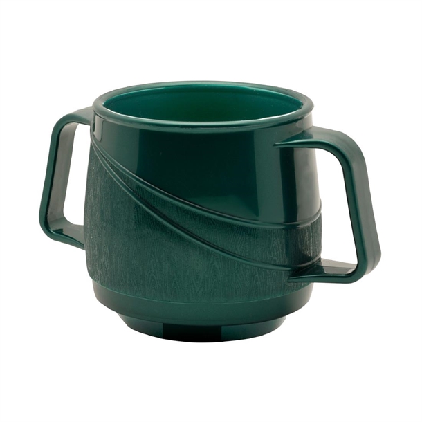 KH Moderne Bev Mug Insulated Double Handle 250ml Green (24 Pack) KH Moderne Bev Mug Insulated Double Handle 250ml Green (24 Pack)