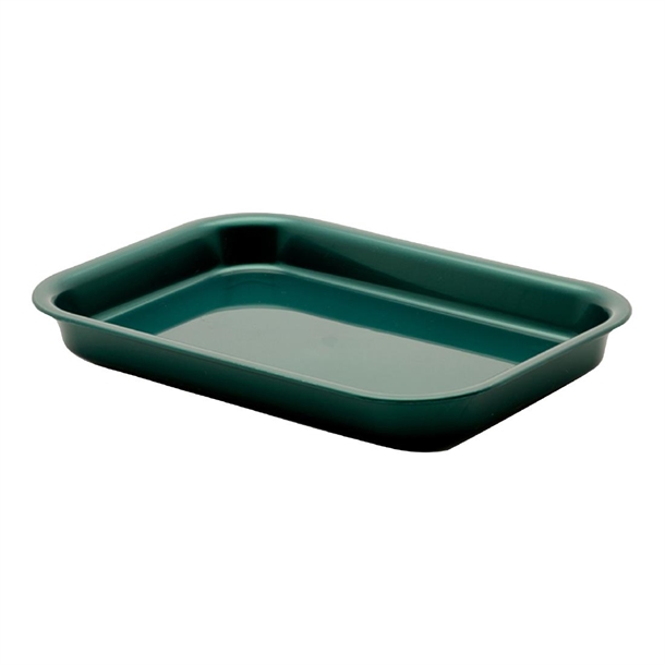 KH Rectangular Tray Green Pp (12 Pack) KH Rectangular Tray Green Pp (12 Pack)