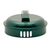 KH Traditional Beverage Pourer Lid Green Pp (12 Pack)