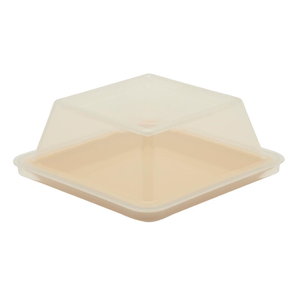 KH Cover To Suit Bread/Butter Plate Clear Pp (12 Pack)