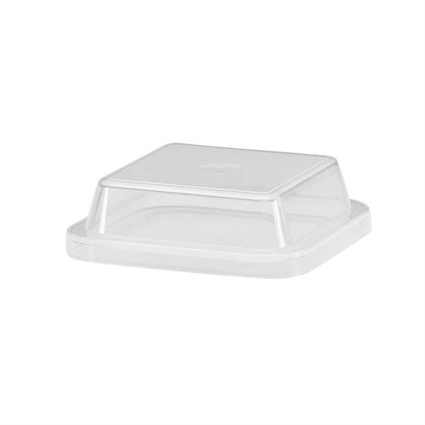 Schonwald Donna Senior Square Plate P/P Lid Opaque 140x140x55mm (12 Pack)